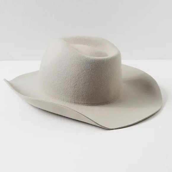 Free People Soft Turn Felt Cowboy Hat❤️ NWT - Picture 5 of 9